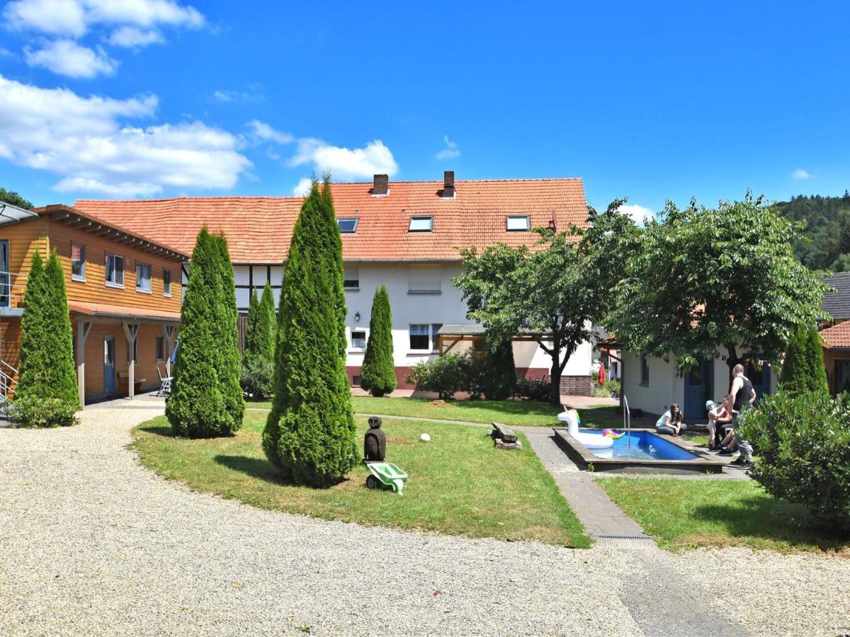 Charming Apartment With Private Terrace Bad Wildungen Exterior photo
