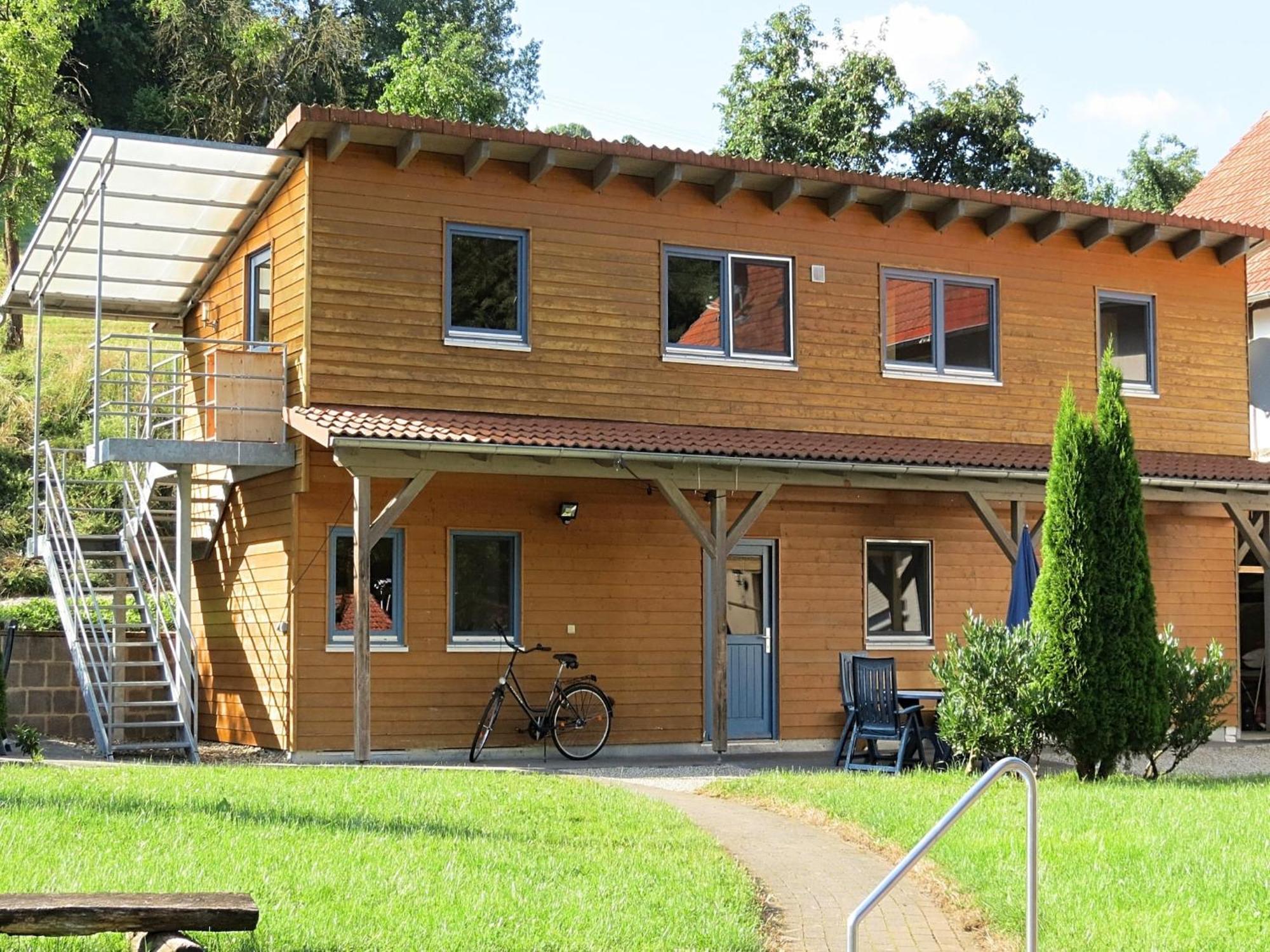 Charming Apartment With Private Terrace Bad Wildungen Exterior photo