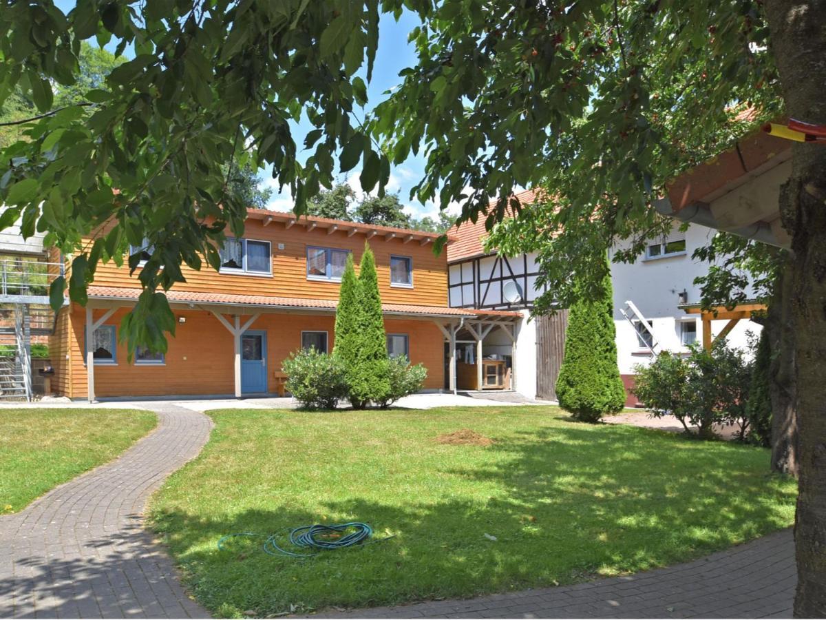 Charming Apartment With Private Terrace Bad Wildungen Exterior photo